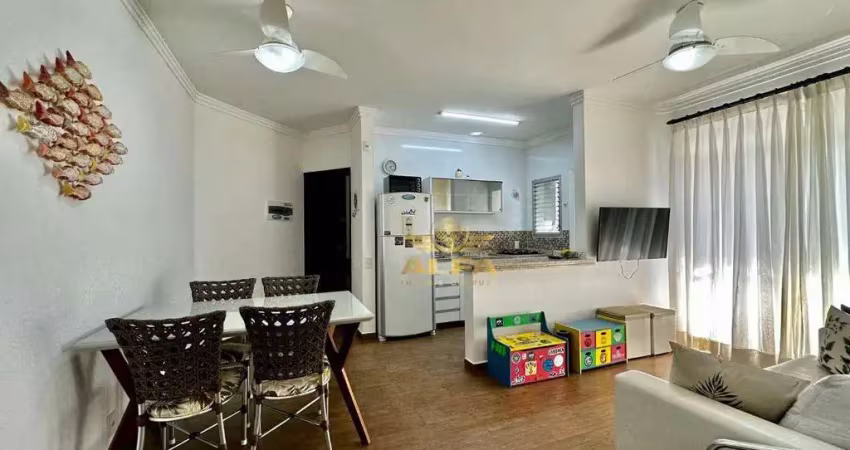 Apartamento com 1 dormitório à venda, 60 m² por R$ 330.000,00 - Jardim Astúrias - Guarujá/SP