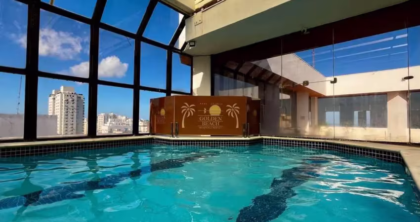 Flat com vista para o mar à venda na praia das pitangueiras - alfa imóveis guarujá