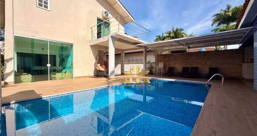 Casa com 5 dormitórios à venda, 220 m² por R$ 1.800.000,00 - Balneário Praia do Pernambuco - Guarujá/SP