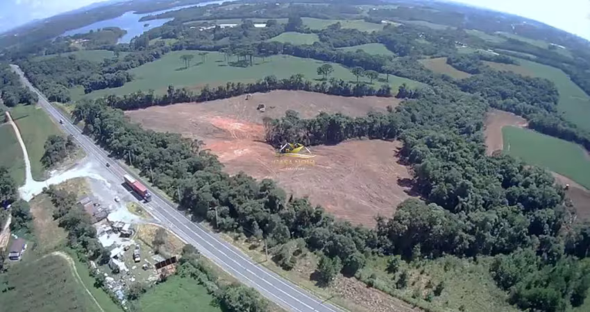 Terreno à venda na Pr 423, 1, Guajuvira, Araucária