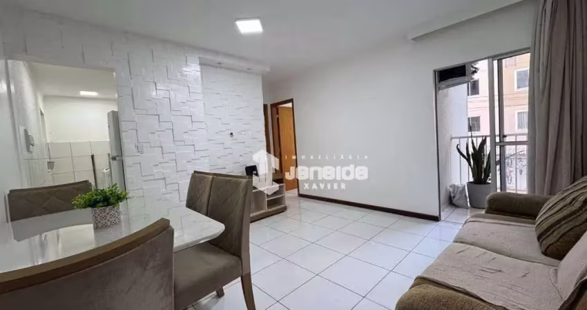 Apartamento mobiliado com 2 dormitórios para alugar, 54 m² por r$ 1.900/mês - santo antônio dos prazeres - feira de santana/ba