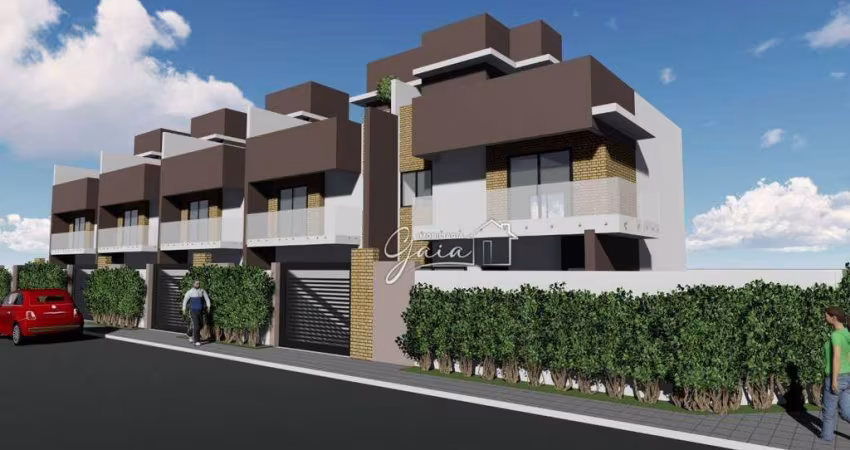 Sobrado com 3 dormitórios à venda, 116 m² por R$ 670.000,00 - Uberaba - Curitiba/PR