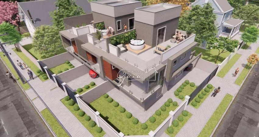 Sobrado com 3 dormitórios à venda, 115 m² por R$ 780.000,00 - Cidade Industrial - Curitiba/PR