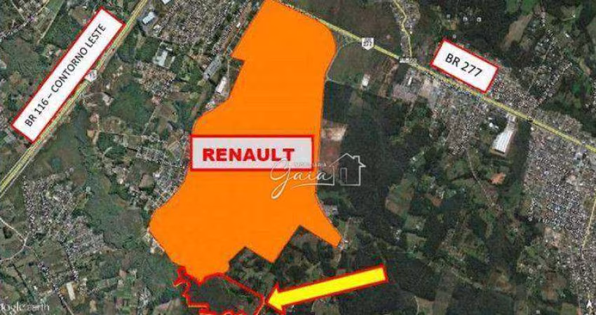 Área à venda, 268837 m² por R$ 16.000.000,00 - Roseira - São José dos Pinhais/PR