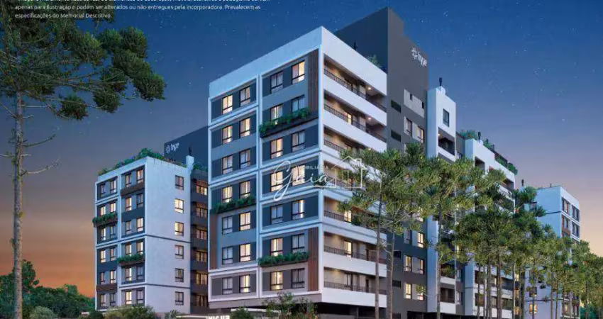 Apartamento com 2 dormitórios à venda, 57 m² por r$ 560.899,00 - novo mundo - curitiba/pr