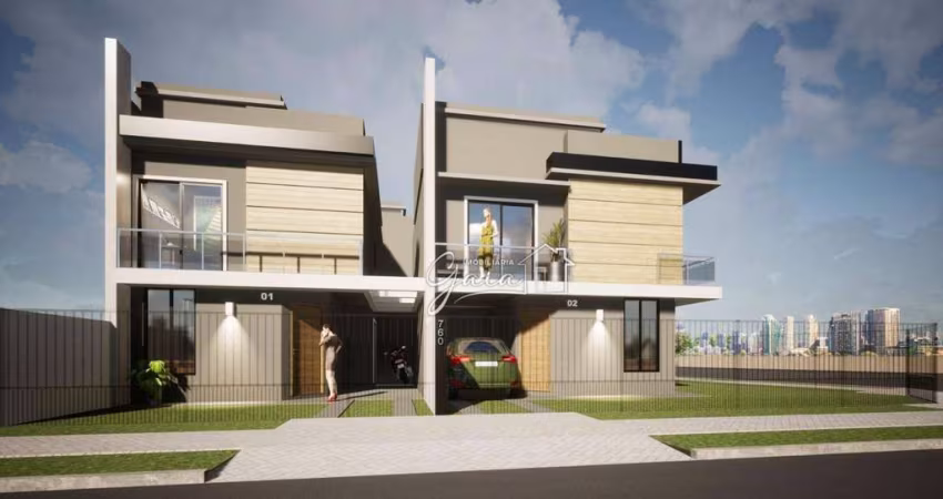 Sobrado com 2 dormitórios à venda, 67 m² por R$ 484.000,00 - Campo Comprido - Curitiba/PR