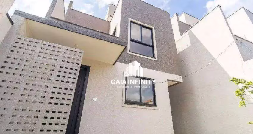 Sobrado com 3 dormitórios à venda, 208 m² por r$ 1.190.000,00 - boqueirão - curitiba/pr