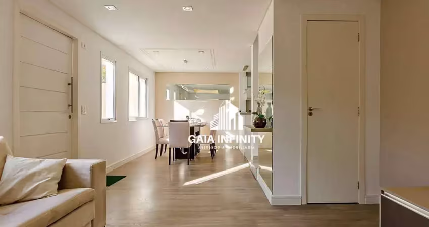 Sobrado com 3 dormitórios à venda, 96 m² por r$ 875.000,00 - barreirinha - curitiba/pr