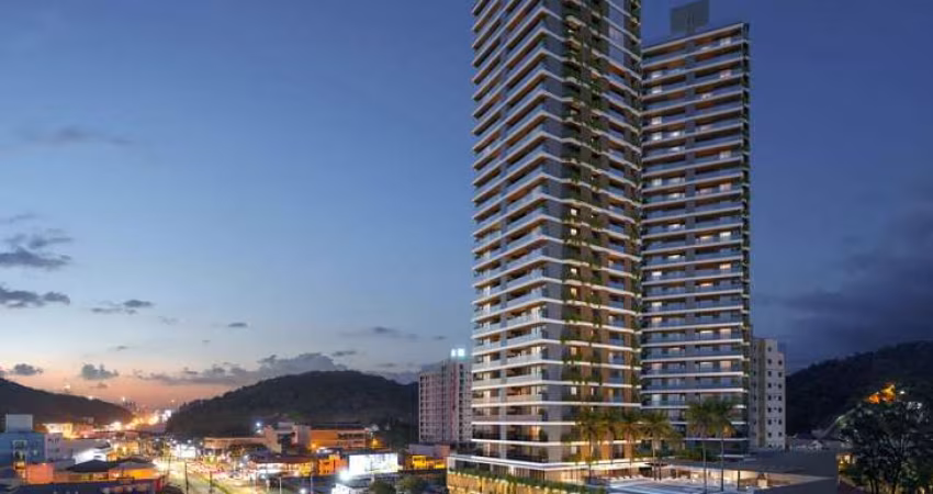 Luxuoso apartamento de 4 quartos à venda na Praia Brava, Itajaí-SC: 4 suítes, 3 salas, 5 banheiros, 4 vagas de garagem, 340,80m².