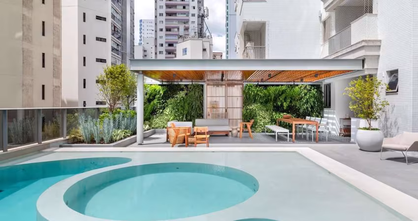 Apartamento de luxo à venda no Centro de Balneário Camboriú-SC: 3 quartos, 3 suítes, 2 salas, 5 banheiros, 4 vagas de garagem, 486,18 m² de área.