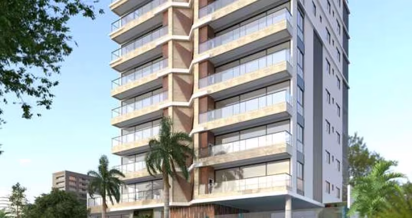 Apartamento de luxo à venda na Praia Brava, Itajaí-SC: 4 quartos, 4 suítes, 3 salas, 5 banheiros, 2 vagas - 319,80m². Em construção!