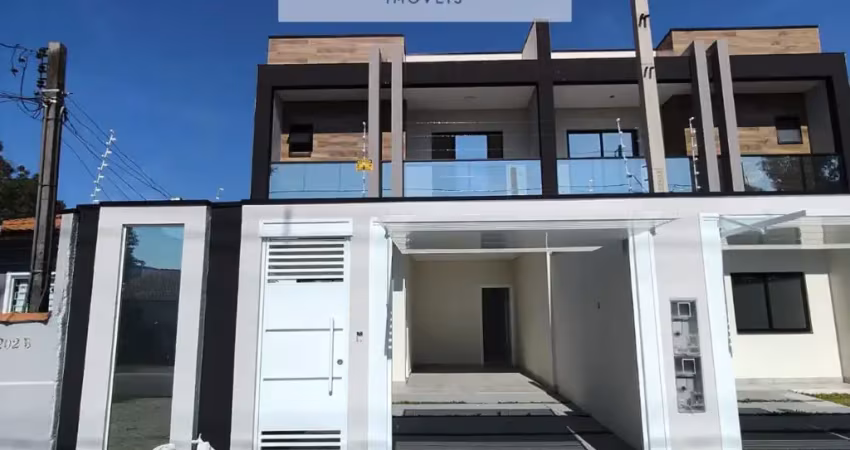 Sobrado com amplo quintal em são josé dos pinhais – centro