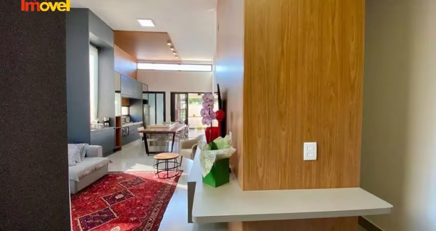 Conheça essa incrível casa em condomínio no portal da mata, ribeirão preto-sp: 3 quartos, 3 suítes, 2 salas, 5 banheiros, 4 vagas, 157m²!