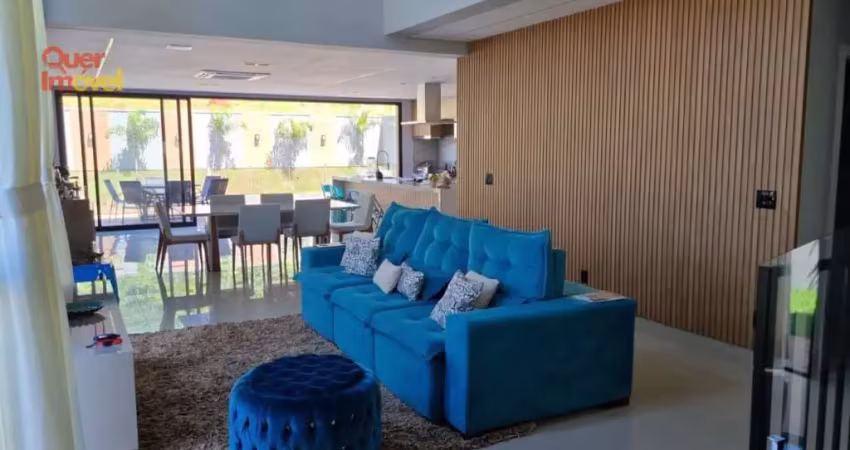 Residência de alto padrão em condomínio alphaville, zona sul de ribeirão preto-sp, 3 suítes, 305m², 4 vagas - quer imóvel.
