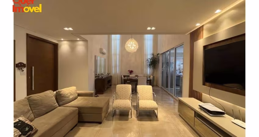 Luxuosa Casa em Condomínio à Venda em Ribeirão Preto-SP, Jardim Cybelli: 4 Quartos, 4 Suítes, 1 Sala, 5 Banheiros, 4 Vagas, 266,10 m².