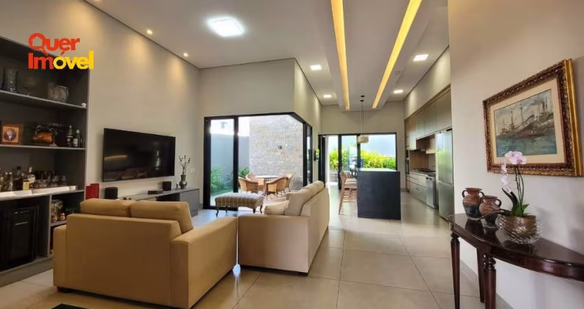 Casa de Luxo à Venda em Condomínio na AVENIDA OSCAR NIEMEYER, Quinta dos Ventos, Ribeirão Preto-SP - 3 suítes, 4 vagas - Quer Imóvel Negócios Imobiliários