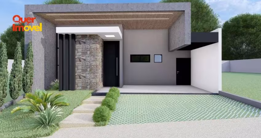 Residencial Quinta da Mata 1: Casa em Condomínio à Venda em Ribeirão Preto-SP - 3 quartos, 3 suítes, 2 salas, 5 banheiros, 4 vagas, 152,37m² - Quer Imóvel Negócios Imobiliários
