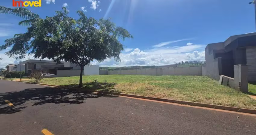 Terreno exclusivo em condomínio de alto padrão em ribeirão preto-sp, bairro real sul  317m² de área