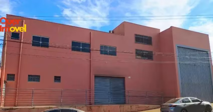 Galpão comercial para locação em ribeirão preto-sp, jardim zara: 2 salas, 2 banheiros, 1.000m² de área