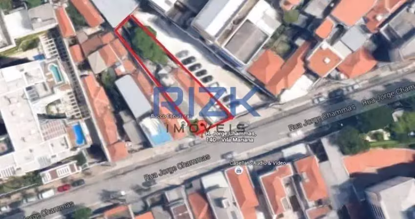 Terreno em condomínio fechado à venda na Rua Jorge Chammas, Vila Mariana, São Paulo