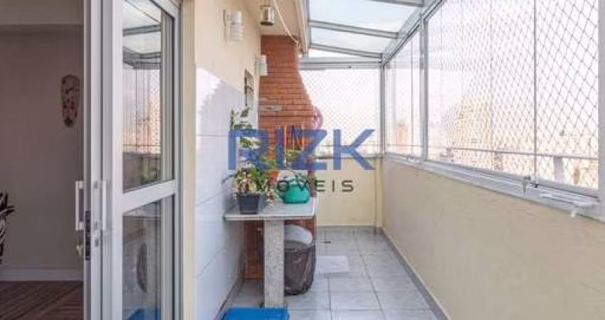 Cobertura reformada,3 dormitórios(1 suíte)3 vagas