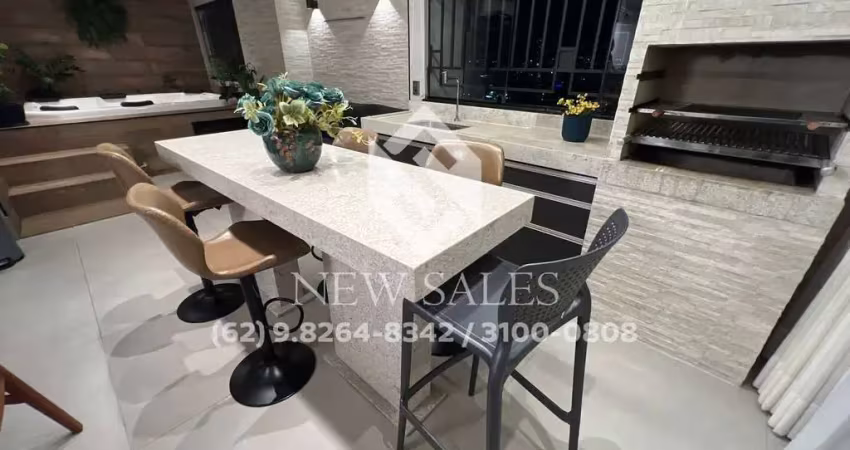 Cobertura duplex reformada, 4 quartos sendo 3 suites - Setor Oeste