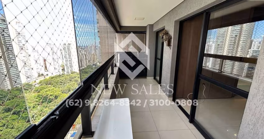Apartamento em frente ao Parque Flamboyant c/ 3 suítes, 2 vagas