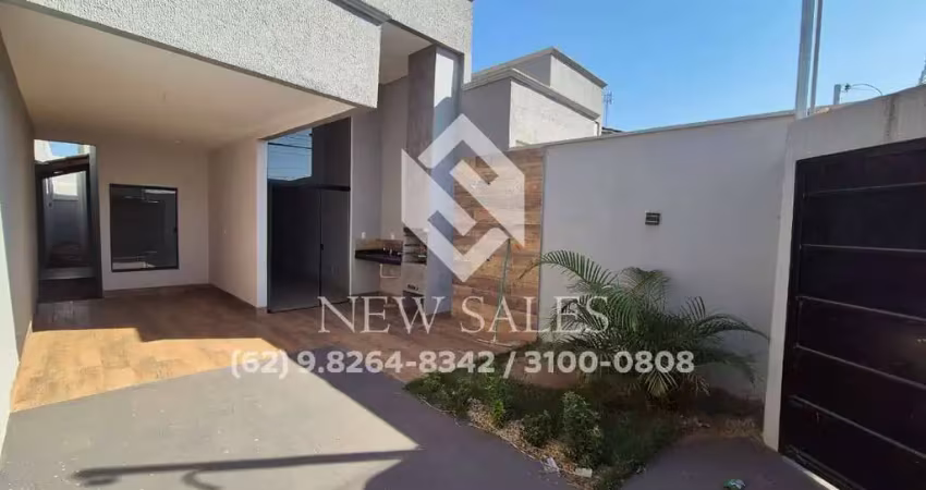 Casa térrea nova c/ 3 quartos - Setor Pilar dos Sonhos/ saída para Trindade