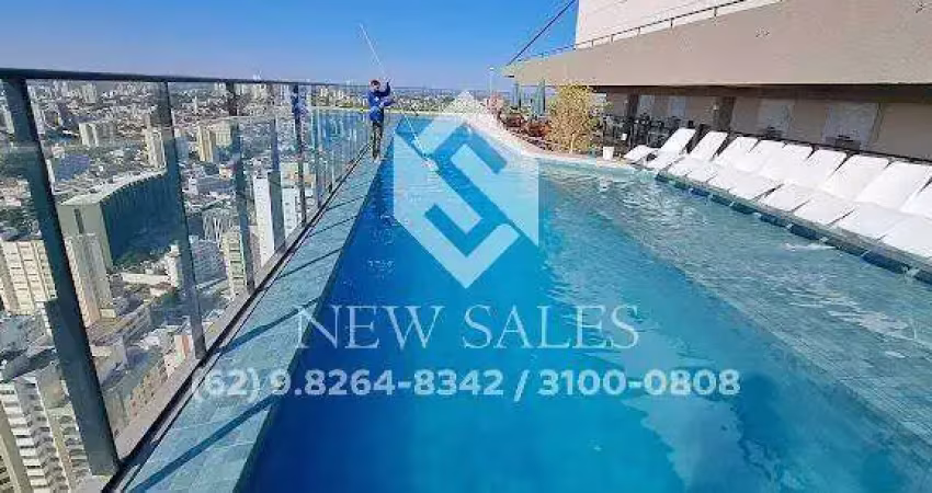 apartamento nascente andar alto 48 mts setor oeste