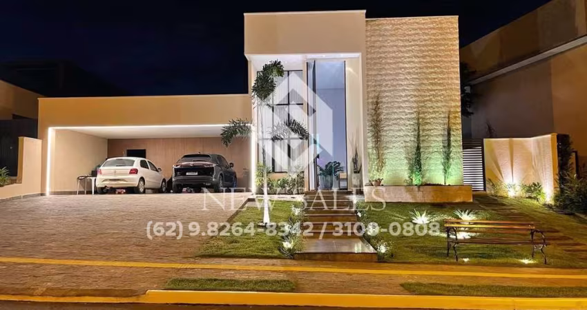 Linda Casa de Alto Padrão / Toda Mobiliada, com 256 m² área construída