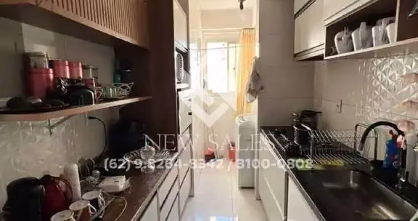 Apartamento 70m², 3q, 2 vagas e vista livre – setor eldorado