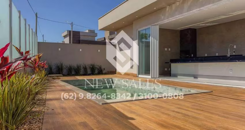 Casa térrea alto padrão 3 suítes com piscina no jardins capri – 389m²