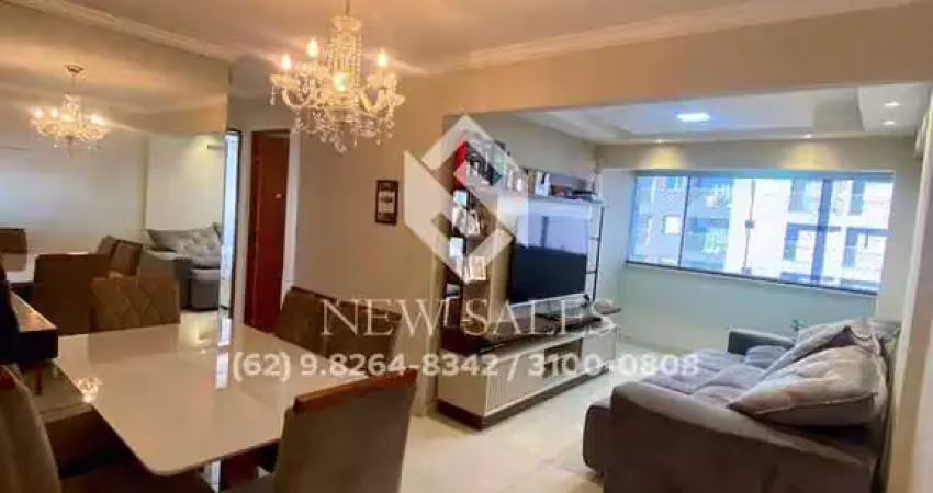 Apartamento 2 quartos 1 vaga andar alto 69 mts setor jardim nova era ap go