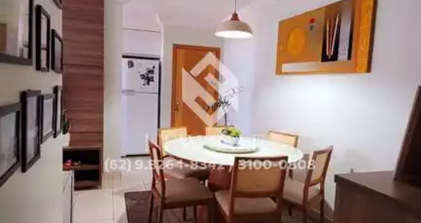 Apto 3 quartos, 74m², 2 banheiros, 2 vagas cobertas- aparecida de goiânia