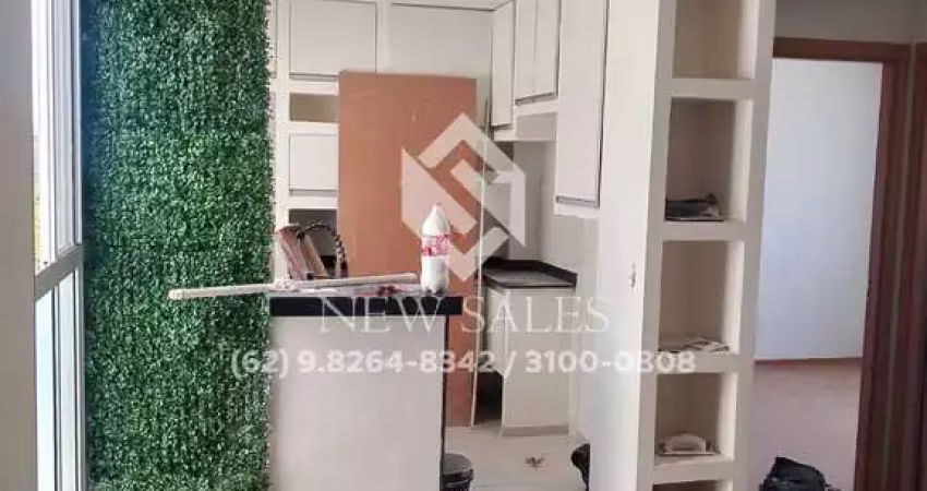 Apartamento 2 quartos, 53m², armários planejados- aparecida de goiânia