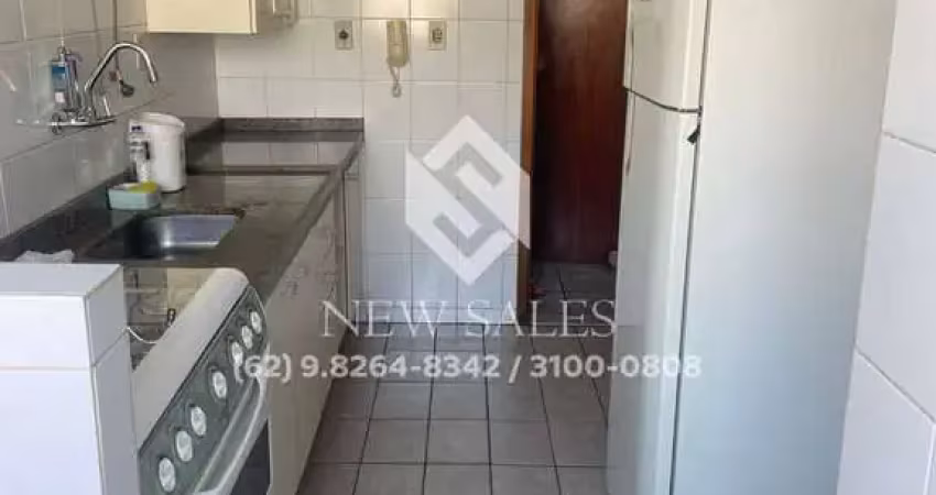 Apartamento 62m², 2 quartos (1 suíte),rico em armários- setor bela vista