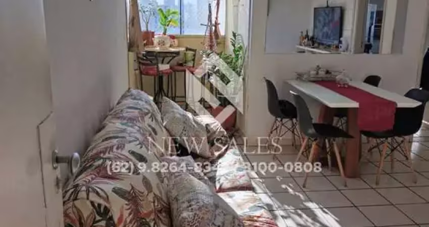 Apto- 2 quartos, 1 vaga, 59 m², armários- bairro jardim américa