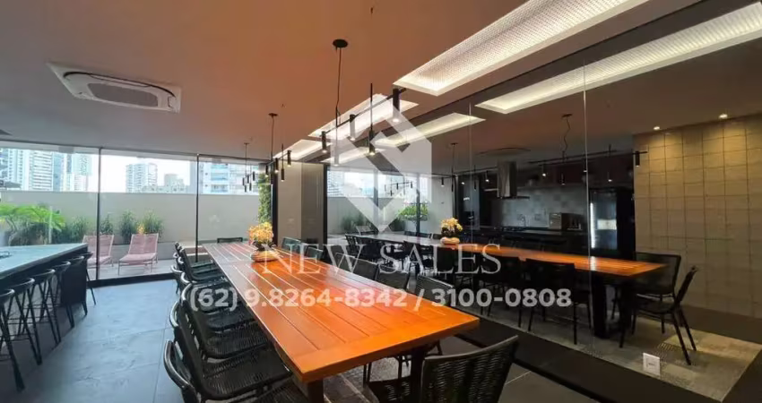 Apto- 3 suítes, 186,79 m², 3 vagas, churrasqueira- setor bueno