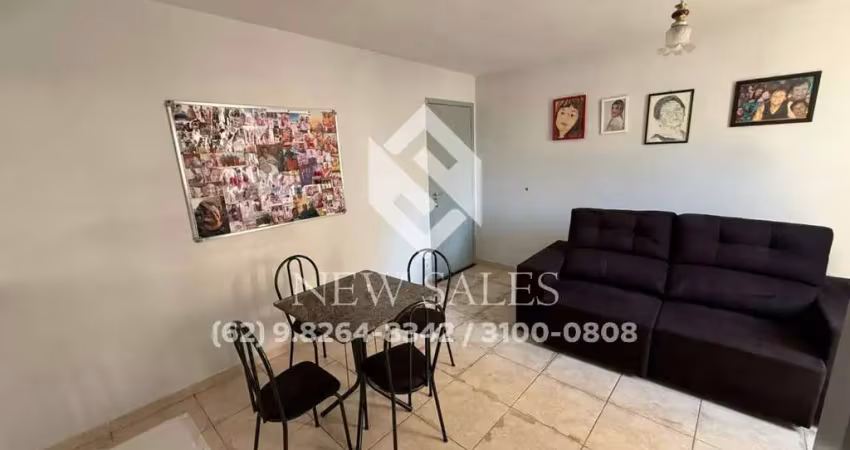 Apto- 1 quarto suíte com ar-condicionado, 55 m², 1 vaga- negrão de lima