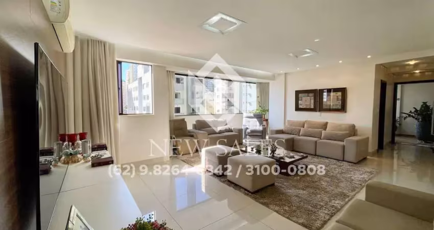 Apto de alto padrão- 5 suítes, 204 m², 2 vagas, armários- setor oeste