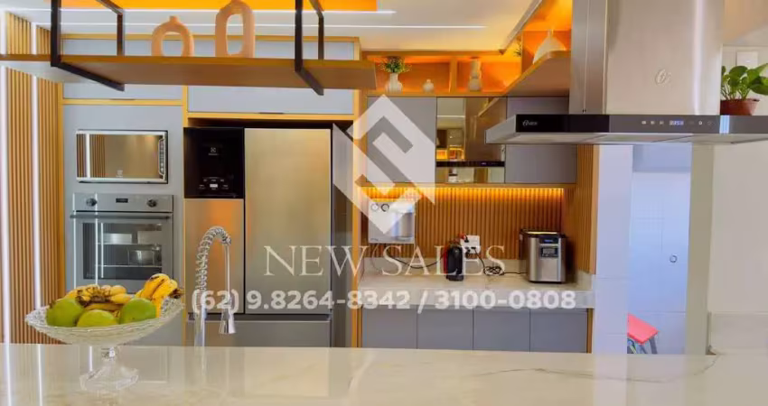 Apto- 3 quartos, 1 suíte, 2 vagas, 77 m², todo mobiliado- vila brasília