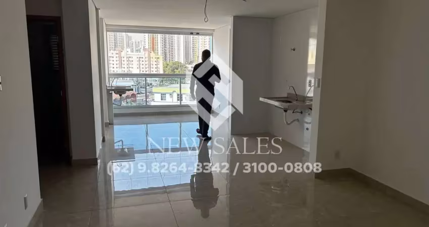 Apartamento com 90m², 3 quartos, nascente e vista livre - setor coimbra