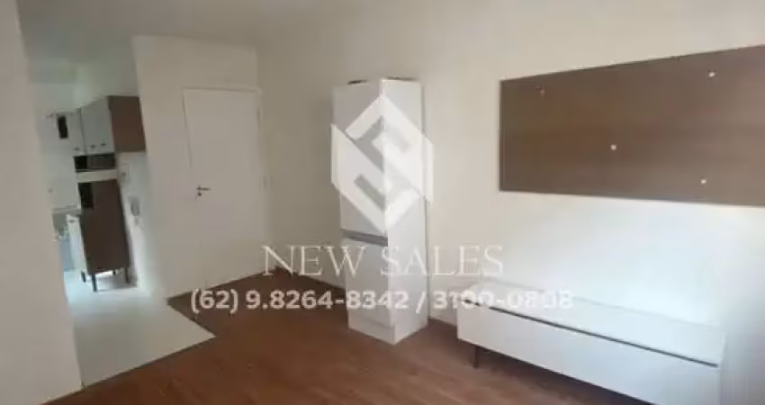 Apto- 2 quartos, 1 banheiro, 1 vaga, 42,5 m², armários- setor grajaú