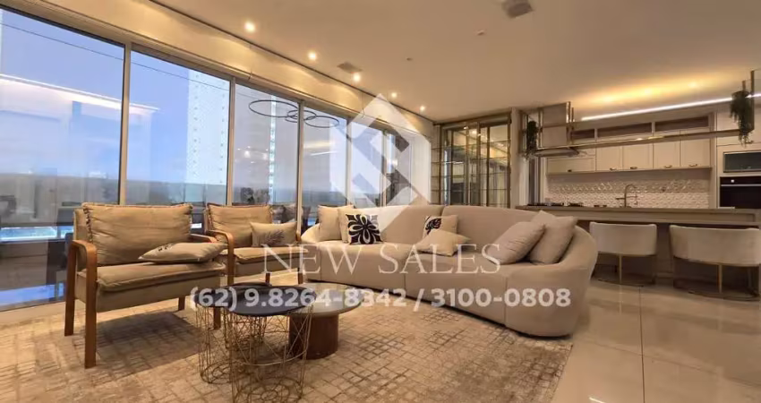 Duplex mobiliado  - 160m² ,  3 suítes plenas - setor marista