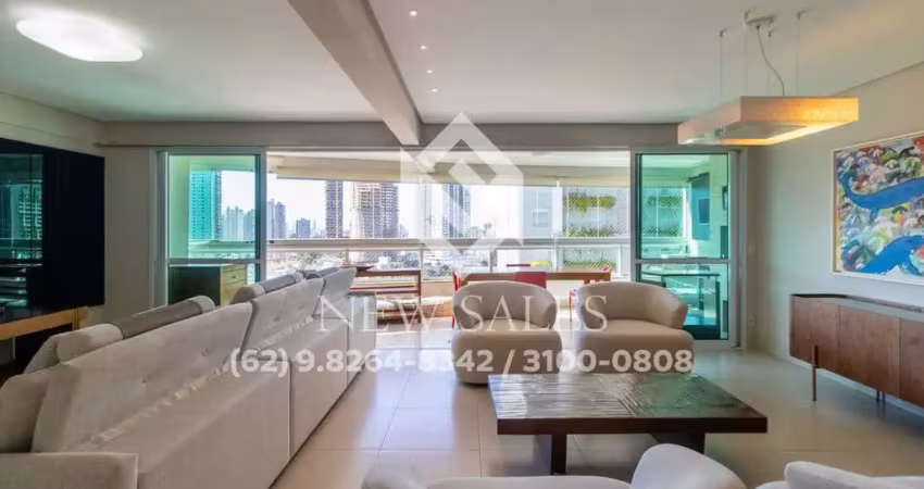 Apartamento mobiliado 4 suítes plenas - setor marista