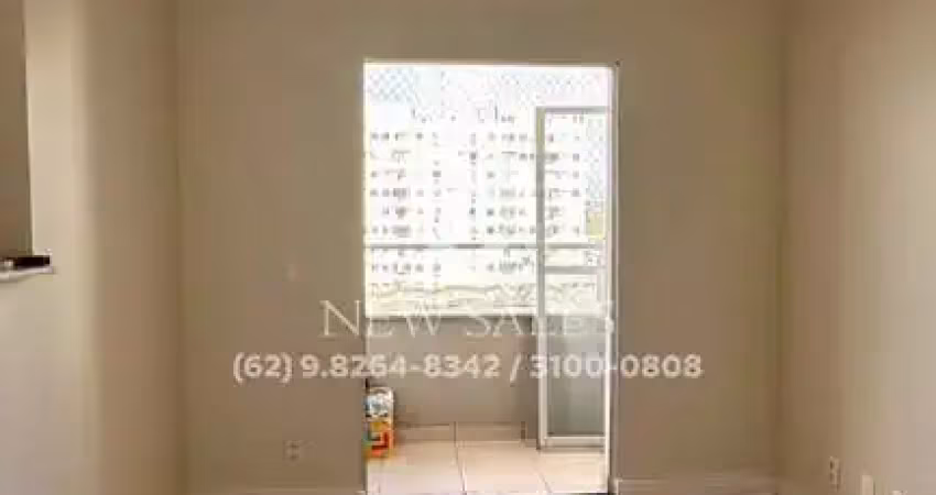 Apto- 2 quartos, sendo uma suíte, 51,5 m²- setor negrão de lima