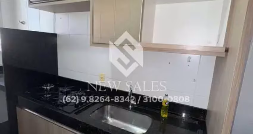 Apto- 2 quartos, 44 m², 1 vaga, armários- setor garavelo