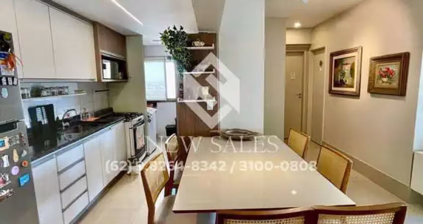 Apto- 2 quartos, 1 suíte, 70m², 1 vaga, armários- setor bueno