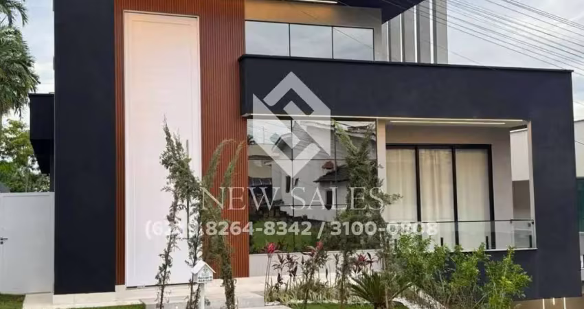 Sobrado- 4 quartos, 3 suítes, piscina, 250m²- condominio do lago