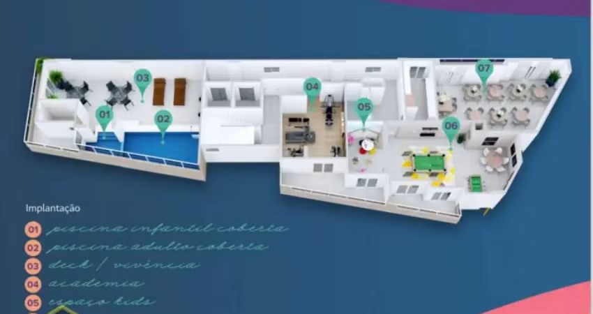 Apartamento com 1 quarto à venda na RUA GUILHERMINA, 438, Guilhermina, Praia Grande